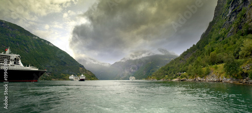 Fototapeta Naklejka Na Ścianę i Meble -  Geirangerfjord