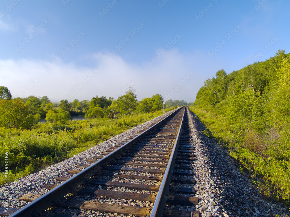 Fototapeta premium Lonely railway track