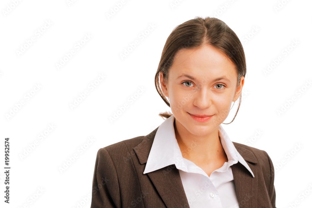 Portrait of a cute young business woman Portrait of a cute young business woman