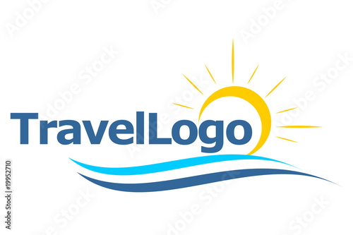 waves and sun logo