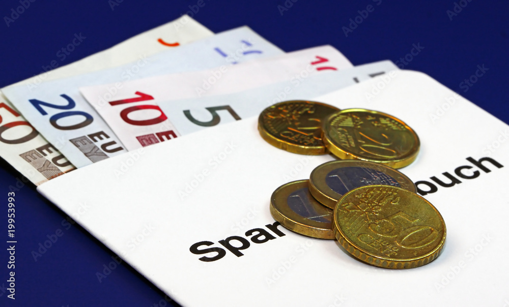 Sparbuch, Zinsen StockFoto Adobe Stock