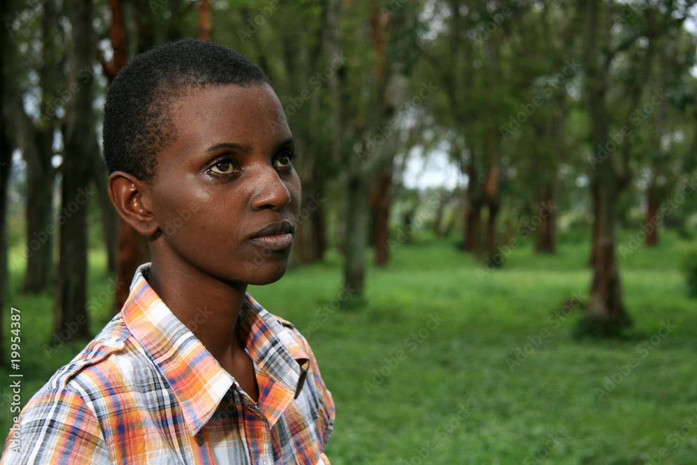 Beautiful Young African Woman Beautiful Young African Woman