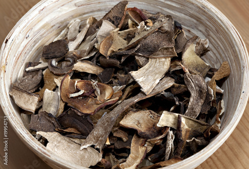 dried wild mushrooms