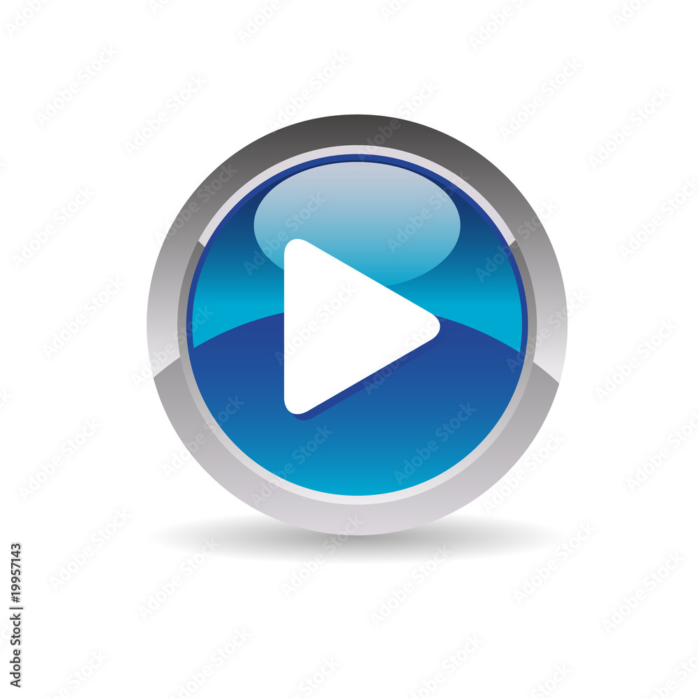 Bouton musique play - Icone lecture Bouton musique play - Icone lecture