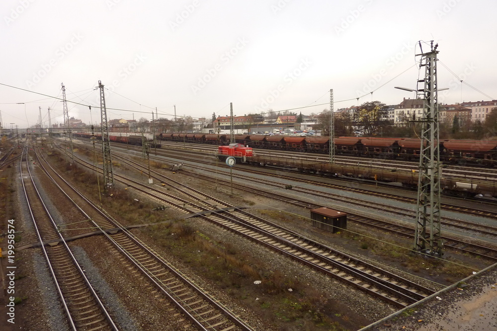 Fototapeta premium Bahnhof
