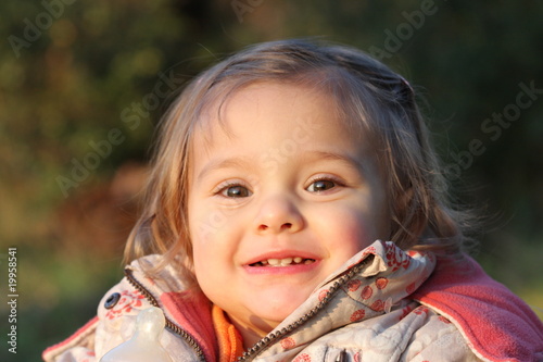 Fotografija portrait de bébé fille