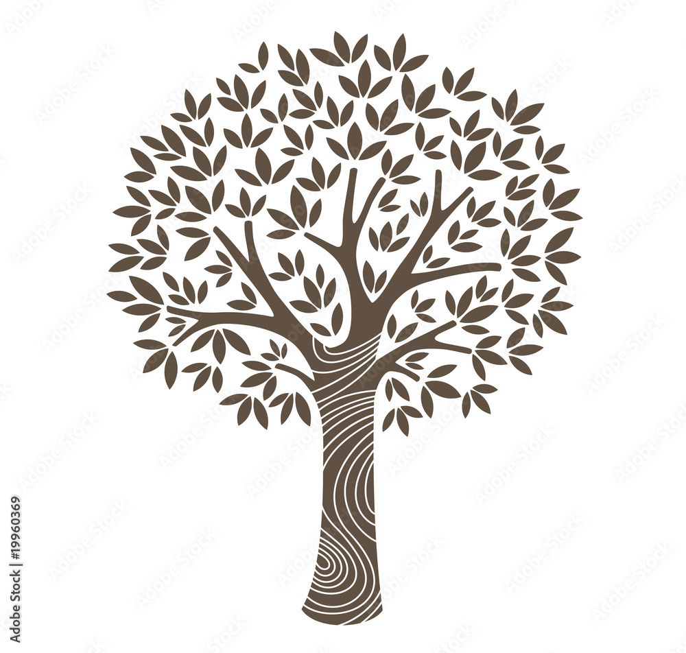 Naklejka premium tree