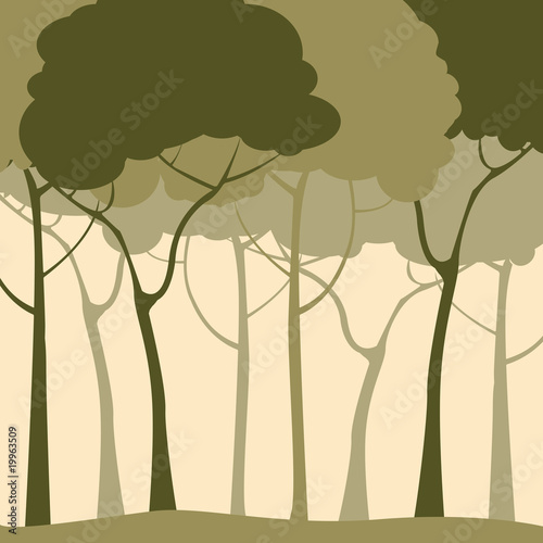 Green forest