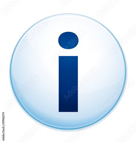 Information concept button
