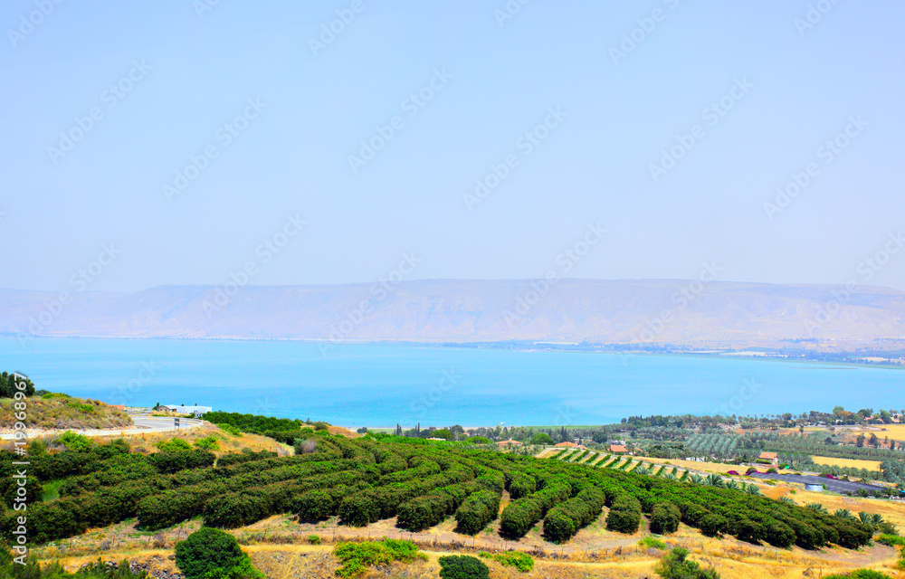 Sea of Galilee (Lake Kinneret). Israel