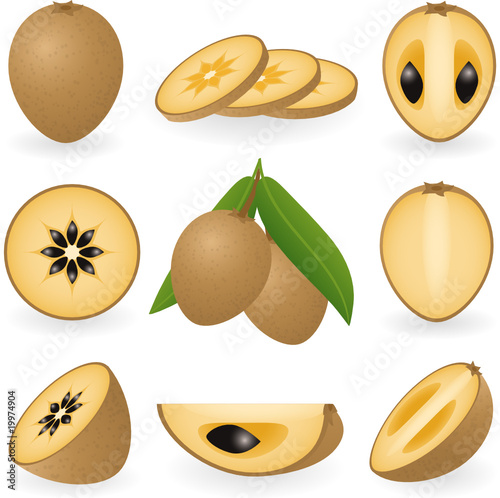 Chiku fruit