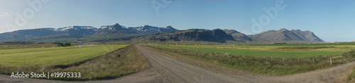 Panorama de la péninsule de Snaefellsjökull © Pouf