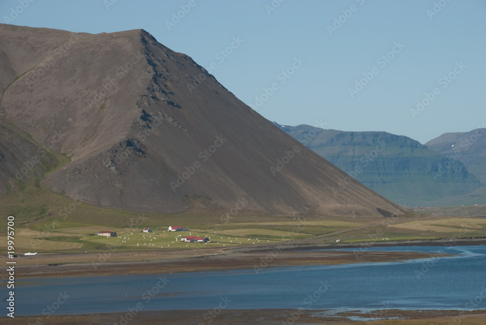 Village de Rif en Islande