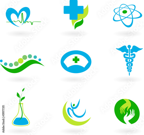 Collection of medical icons