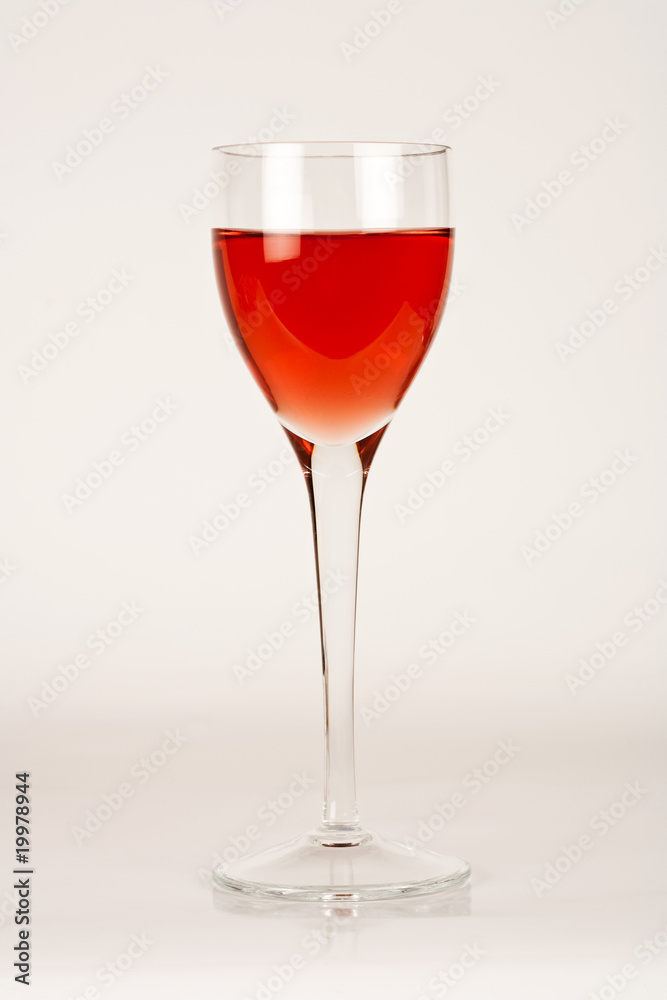 Red cocktail