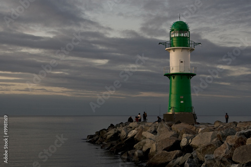 Lighthouse at dawn