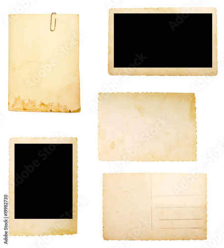 brown old paper note background