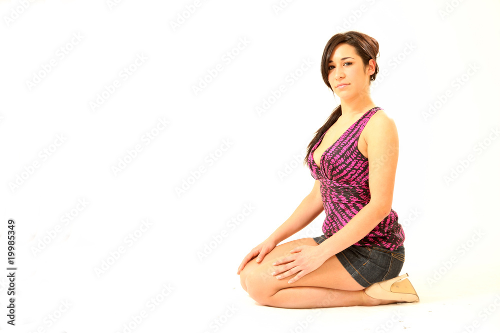 Beautiful Young Mixed Race Woman Beautiful Young Mixed Race Woman