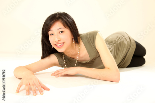 Young Cute Asian Woman