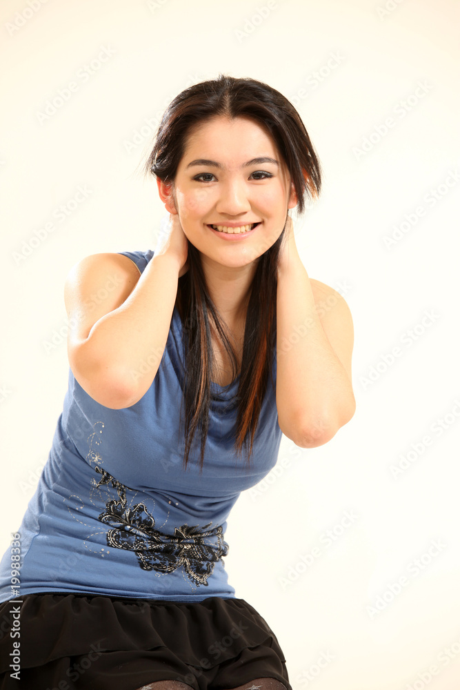 Beautiful Young Asian Woman