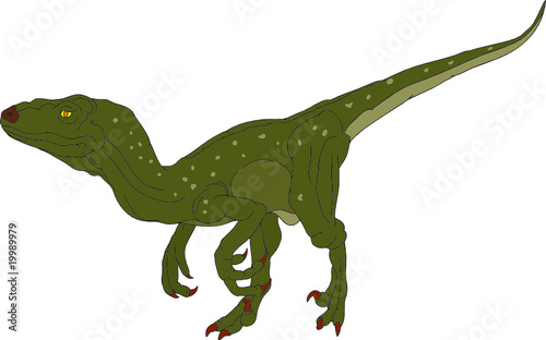 vector - dino isolated on background
