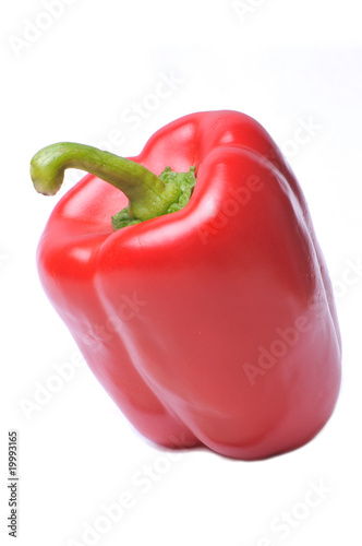 Pepper on a white background