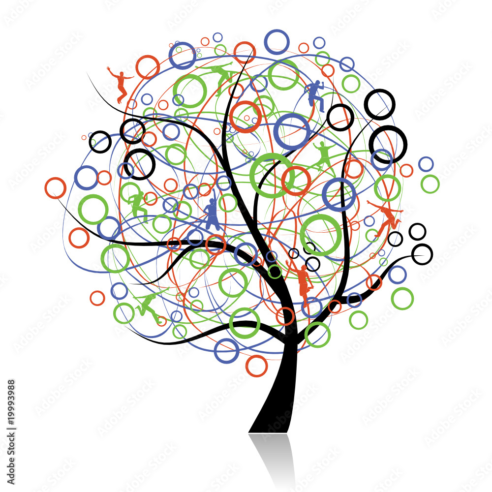 Connecting peoples, web tree Connecting peoples, web tree