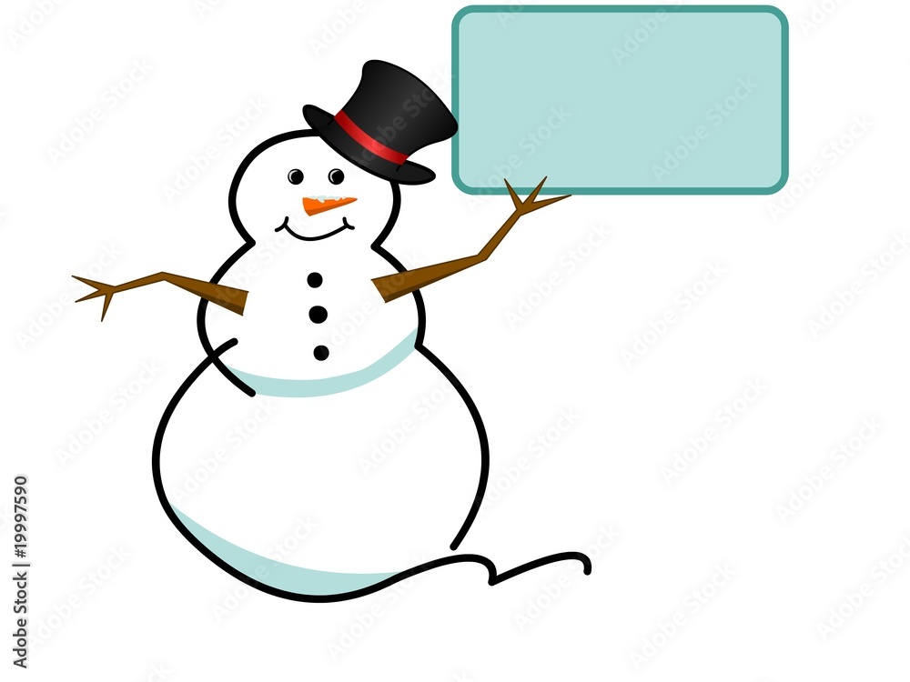 snowman card