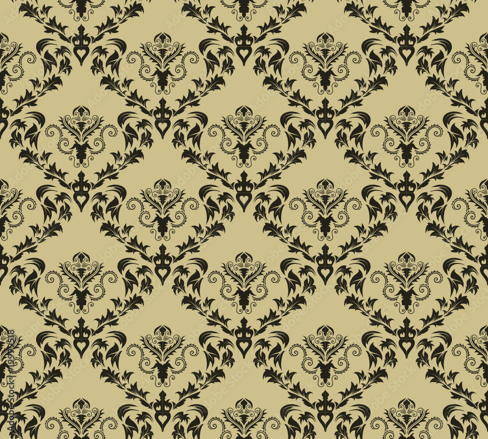 damask seamless pattern damask seamless pattern