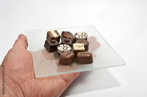 Schokoladenpralinen photo