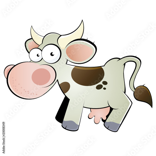 kuh cartoon rind lustig