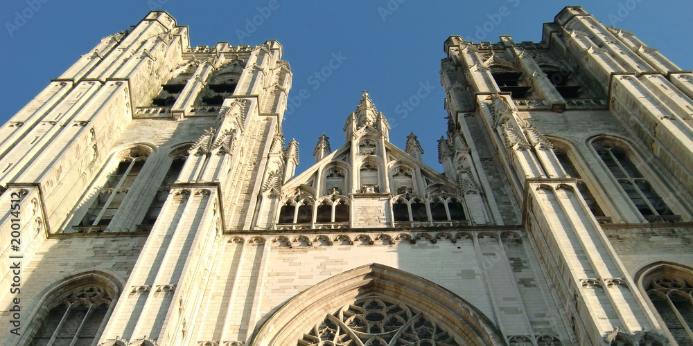 Kathedrale Saint Michel in Brüssel / Belgien