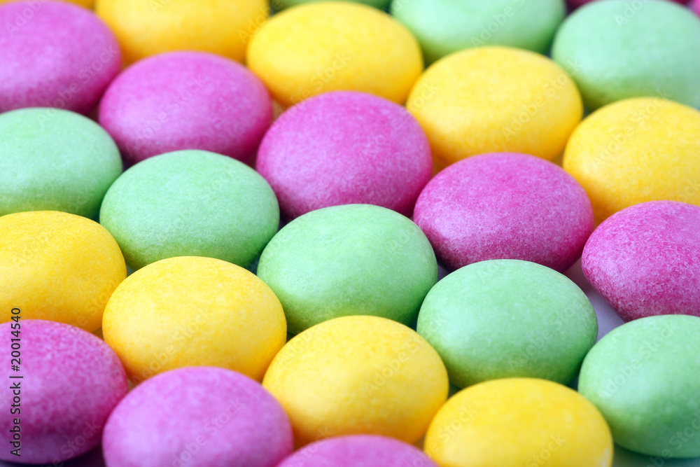Colorful Chewy Dragees Colorful Chewy Dragees