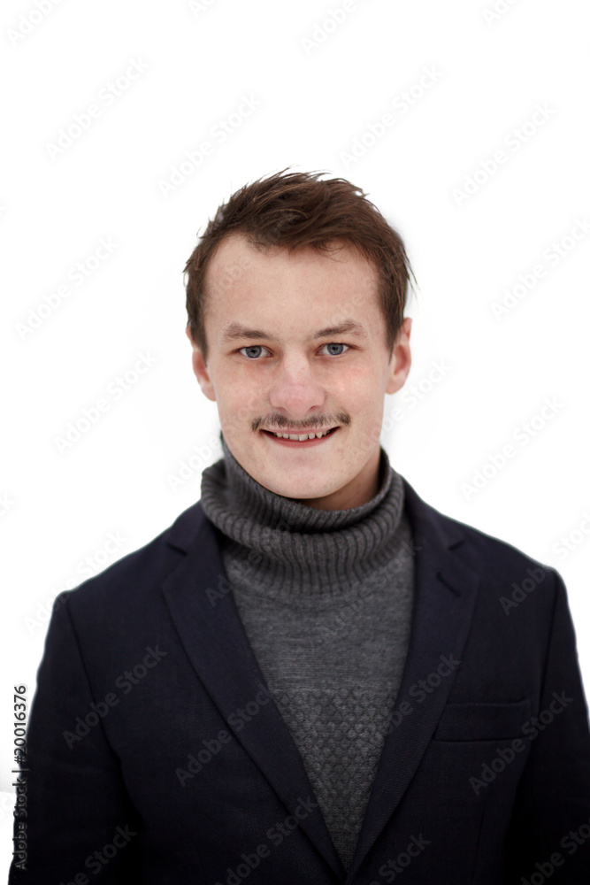 Portrait of a handsome young guy Portrait of a handsome young guy