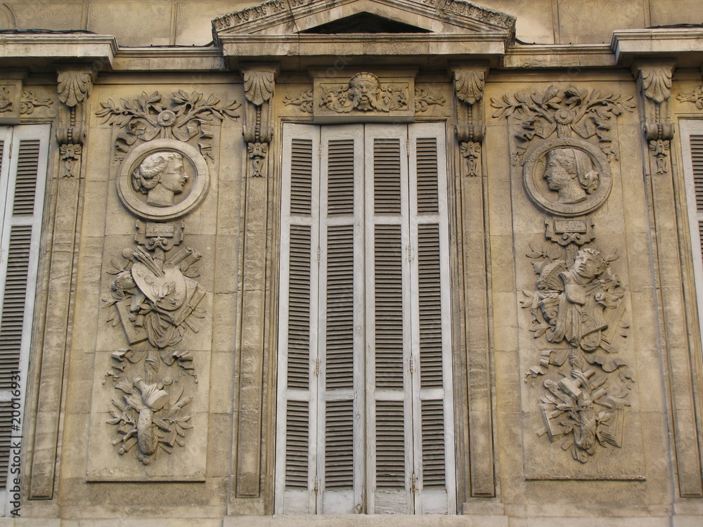 Obraz premium façade de caractere