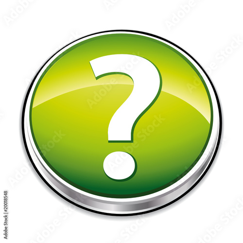 Faq or help button concept