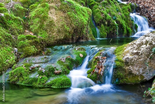 Fototapeta Naklejka Na Ścianę i Meble -  beautiful water cascade