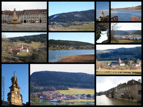 Cuadro en lienzo Jura (France)