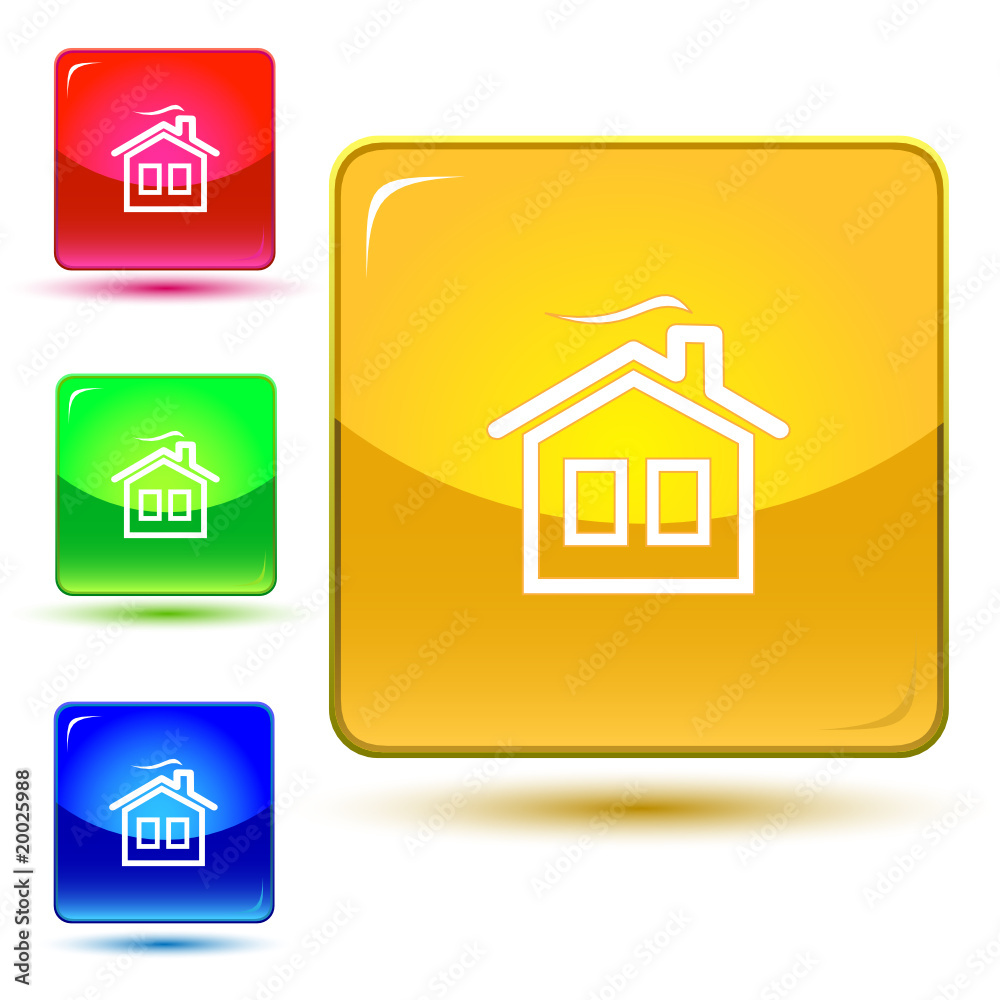 vector icon of home