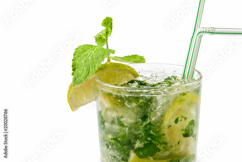 mojito closeup
