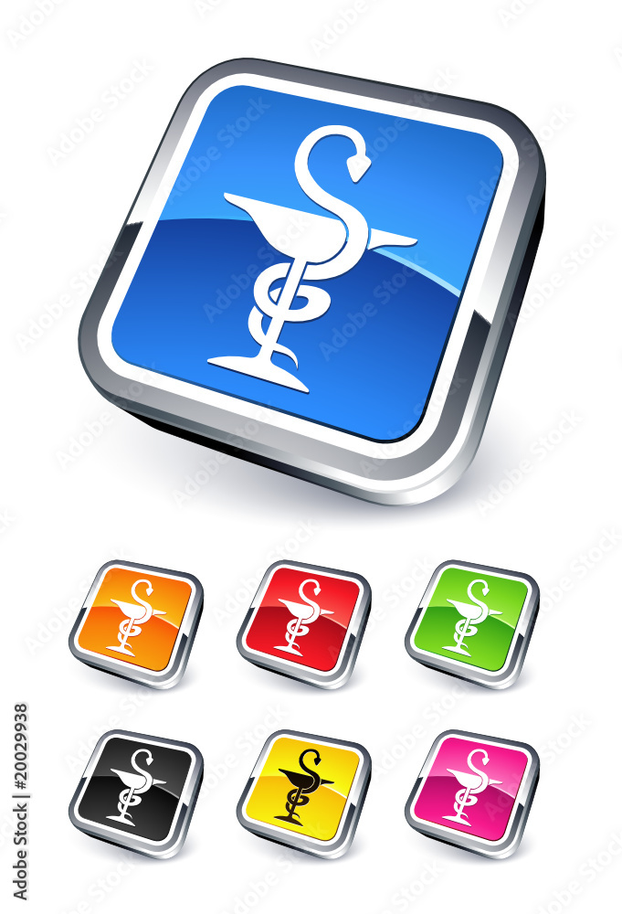 icône caducée / symbole de santé icône caducée / symbole de santé