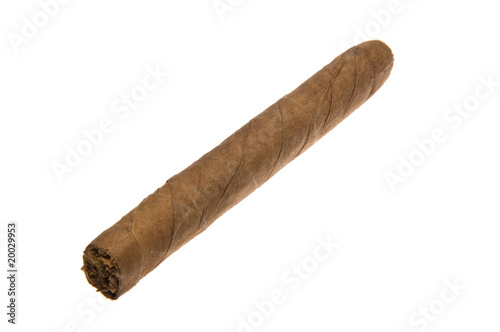 luxury cigar isolated on white background