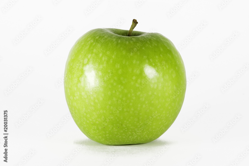 green apple isolated green apple isolated