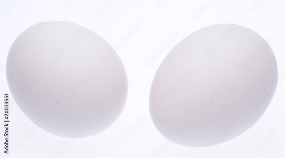 Pair of Fresh Eggs