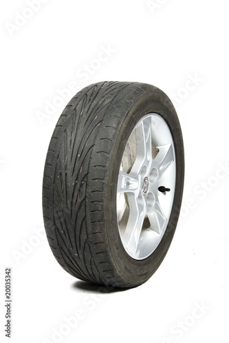 worn old tyre © Kavita