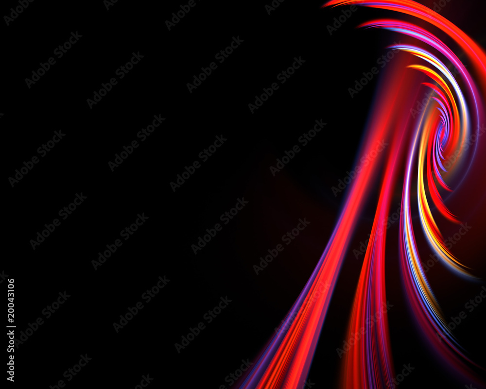 Naklejka premium Abstract Fractal Texture