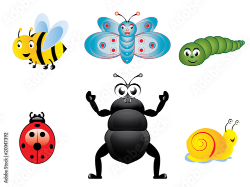 Happy insects