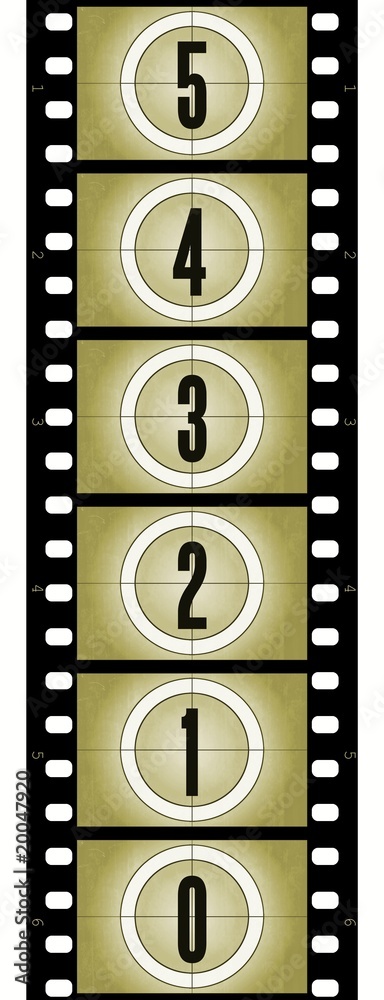 Obraz premium Film Strip (Countdown) I