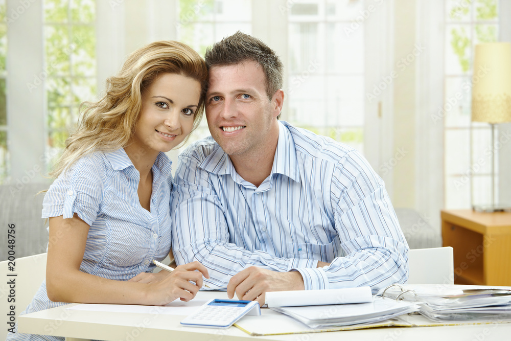 Cuople planning at home Cuople planning at home