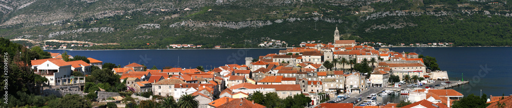 adriatic town korcula